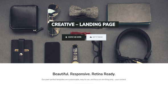 Creative - Landing Page