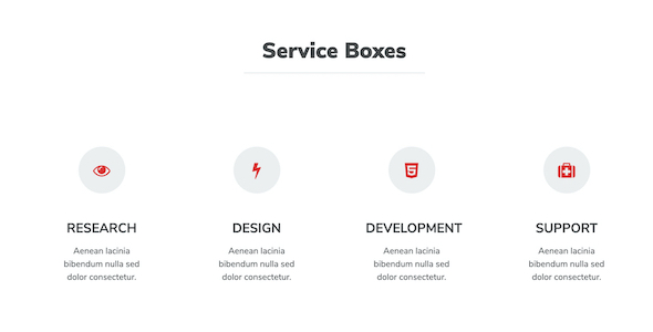 Service Boxes VC